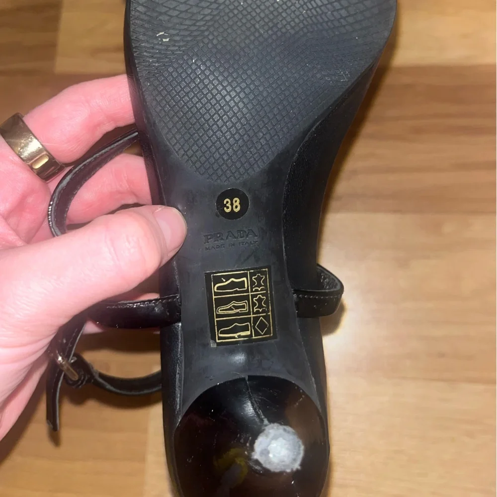 Prada Women's Black Kitten Heels
